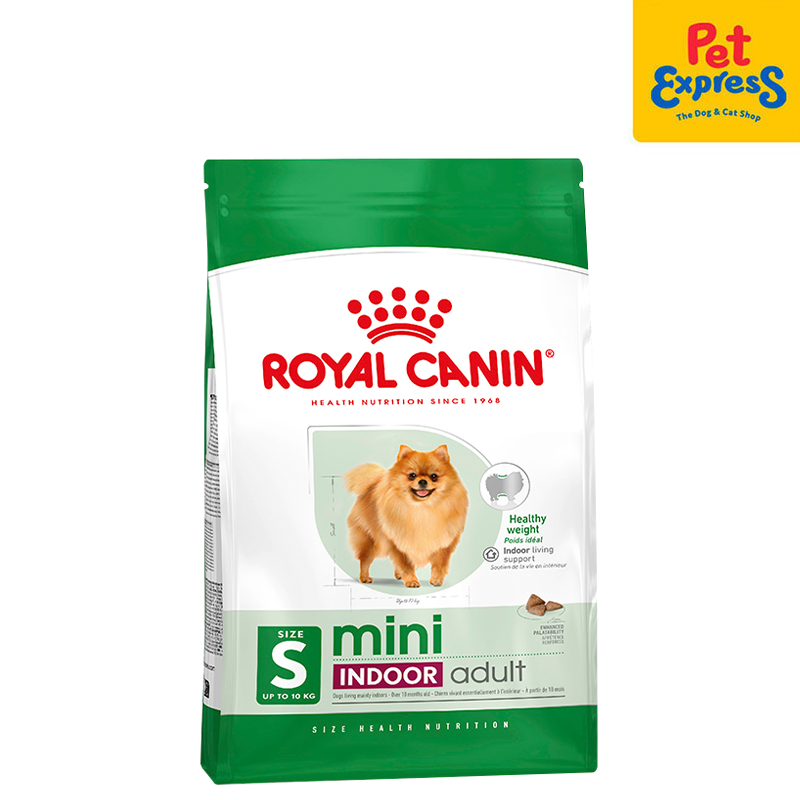 Royal Canin Mini Indoor Adult Dry Dog Food 1.5kg Pet Express