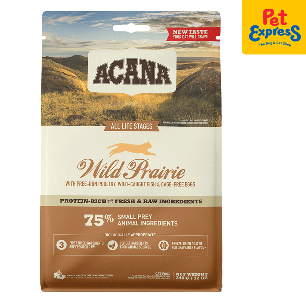 Wild prairie 2025 cat food