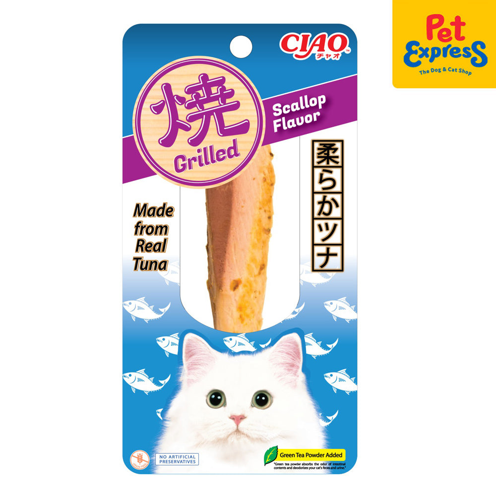 Ciao Grilled Tuna Scallop Cat Treats 20g 2 packs Pet Express