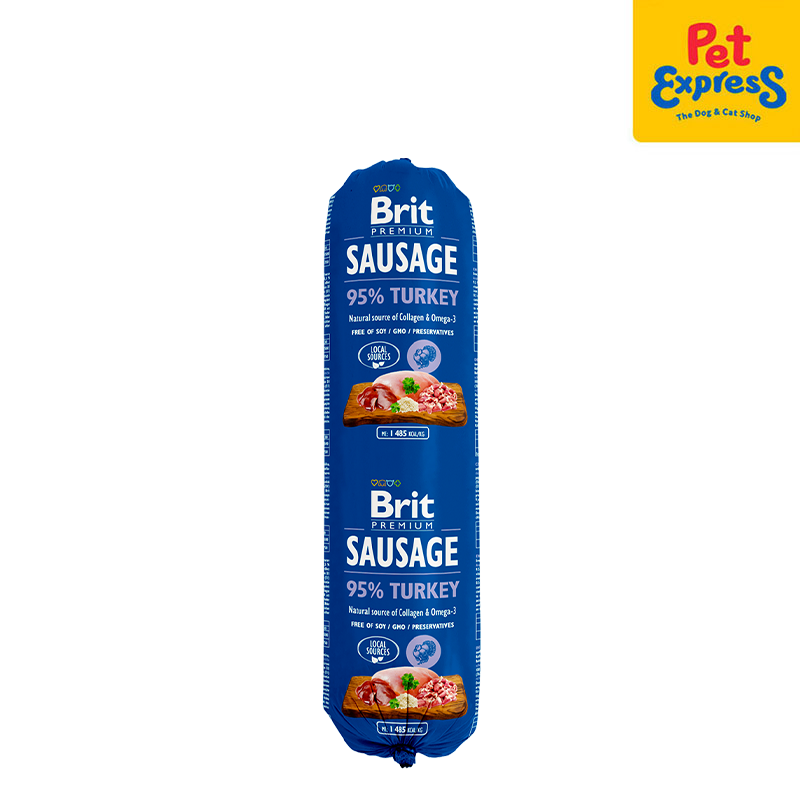 Brit sausage 2025 dog food