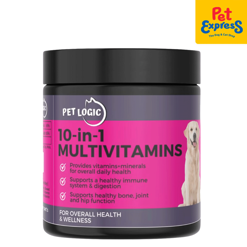 Pet Logic 10 in 1 Multivitamins Pet Supplement 240g Pet Express