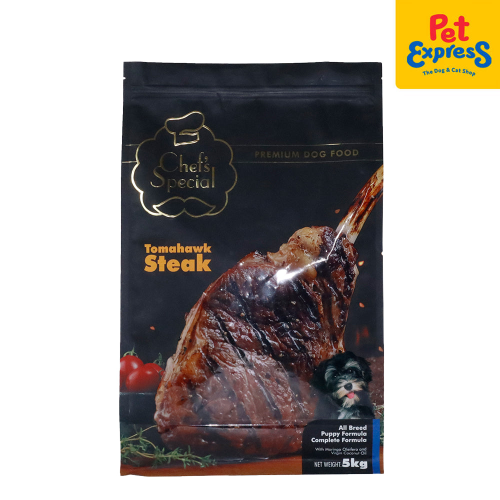 Chef s Special Puppy Tomahawk Steak Dry Dog Food 5kg