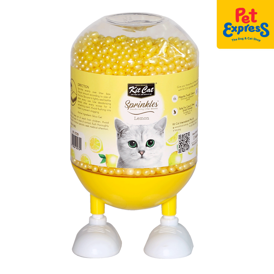 Cat litter scent clearance beads