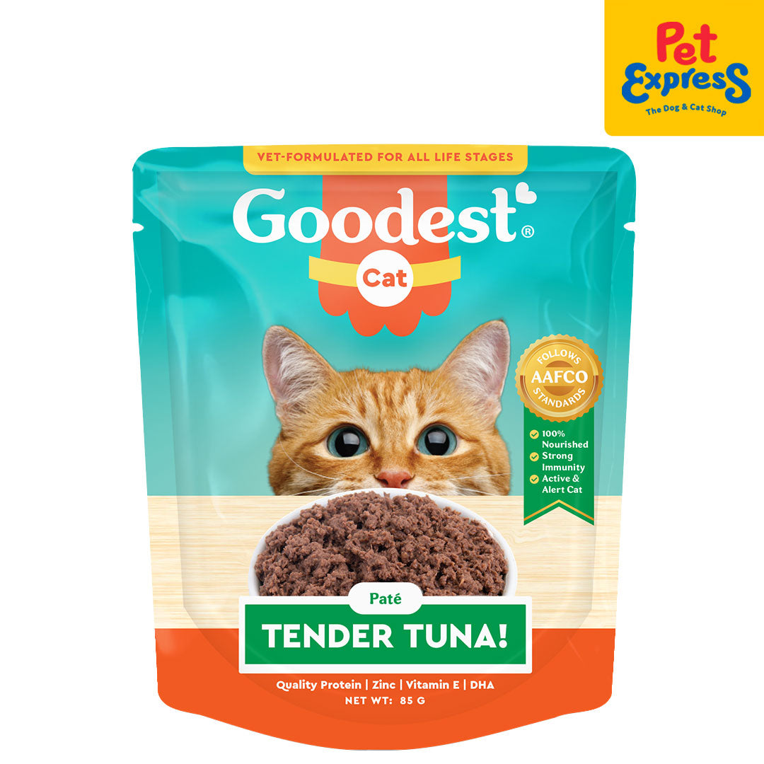 Goodest Tender Tuna Pate Wet Cat Food 85g 12 pouches