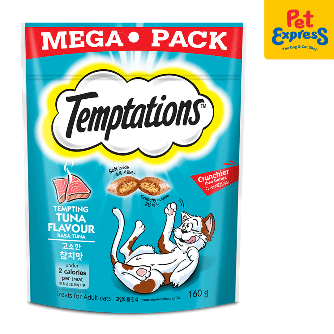 Temptations Mega Pack Tuna Cat Treats 160g Pet Express