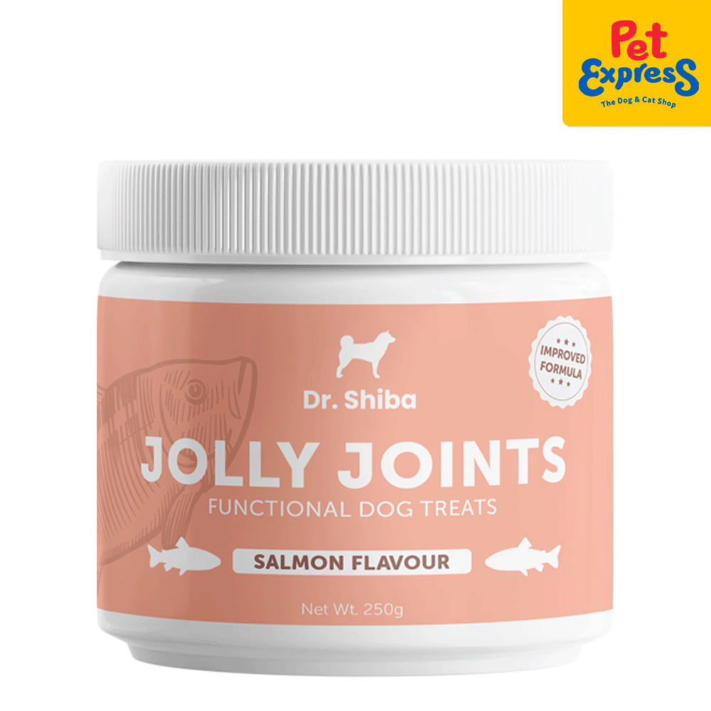 Dr. Shiba Jolly Joints Salmon Dog Treats 250g Pet Express