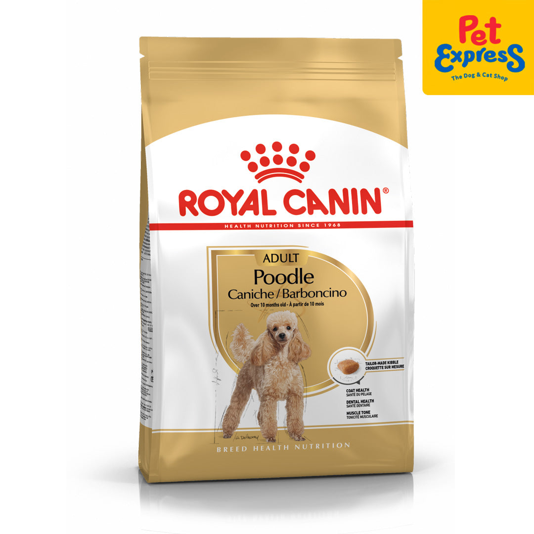 Royal Canin Breed Health Nutrition Poodle Dry Dog Food 1.5kg Pet