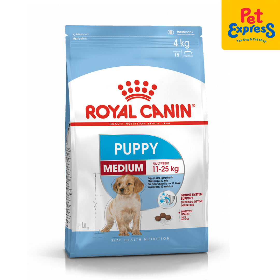 Royal Canin Medium Junior 4kg Pet Express Pet Express