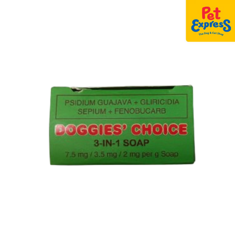 Doggie's Choice Herbal 3 in 1 Dog Soap 90g