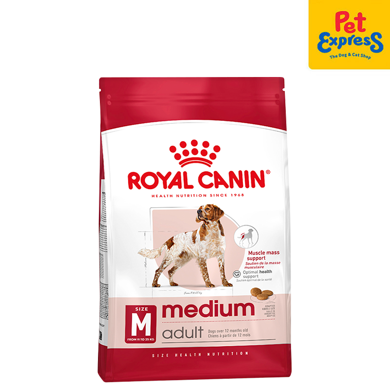 Royal Canin Size Health Nutrition Adult Medium Dry Dog Food 4kg