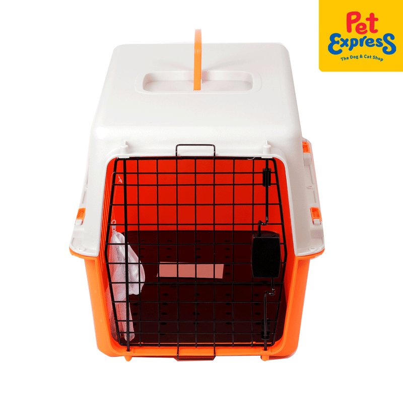 Kennel Pro Pet Carrier Medium Orange KN307 61x40x39cm