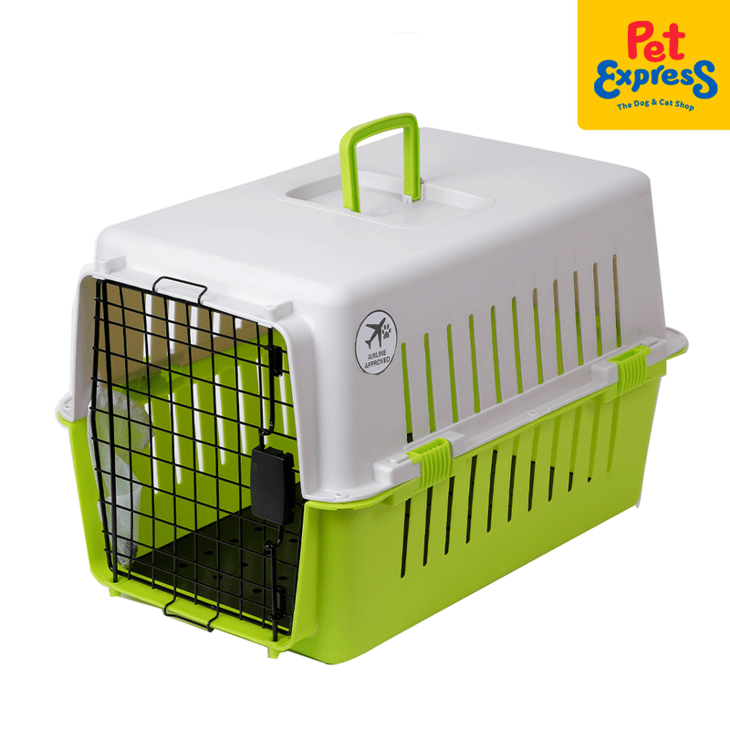 Kennel Pro Pet Carrier Medium Green KN307 61x40x39cm