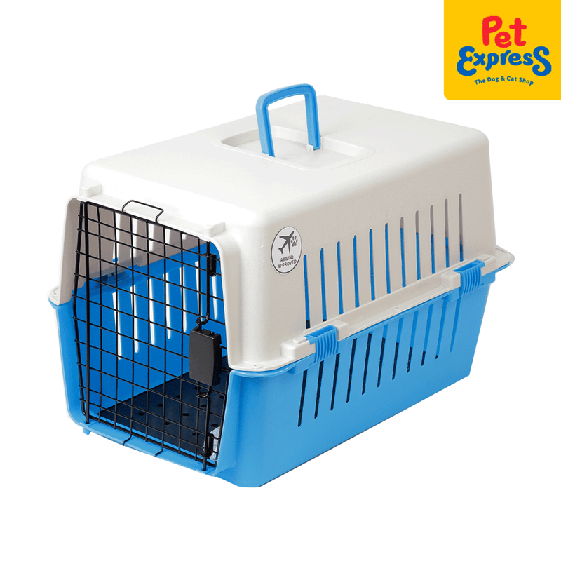 Kennel Pro Pet Carrier Small Light Blue KN207 50x34x32cm