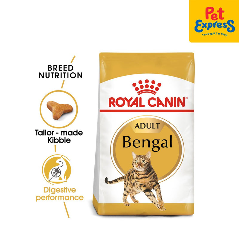 Royal Canin Feline Breed Nutrition Adult Bengal Dry Cat Food 2kg