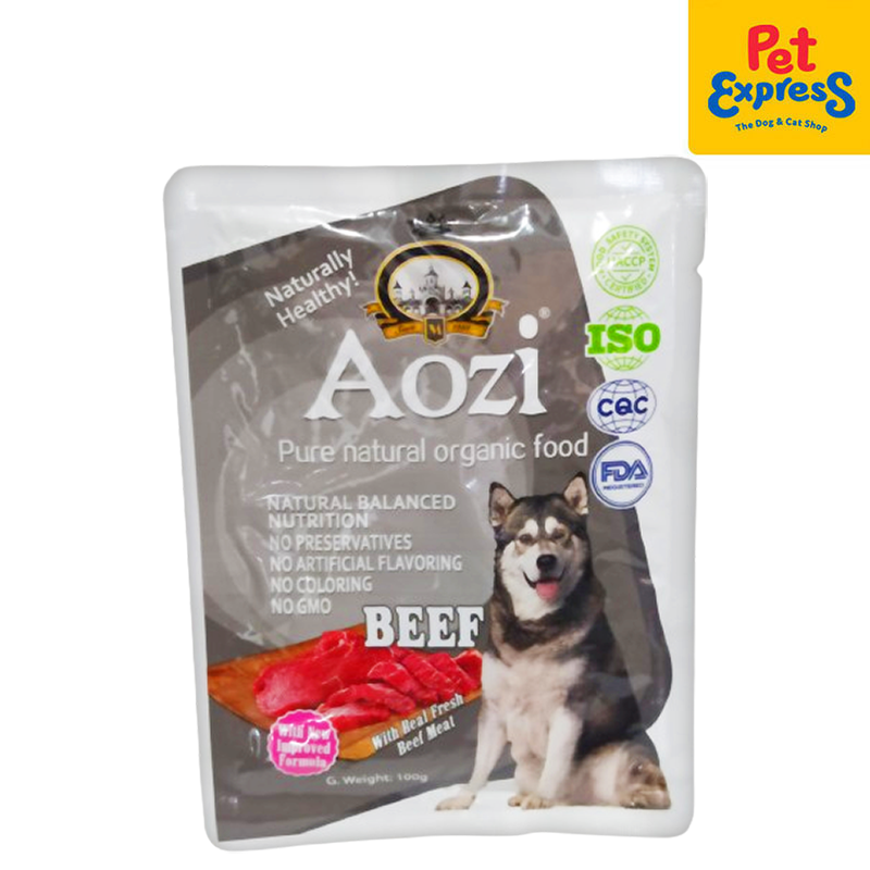 Aozi Wet Dog Food 100g (15 pouches)