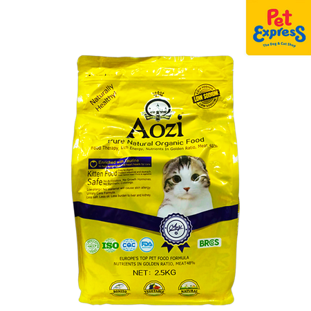 Aozi Kitten Dry Cat Food 2.5kg Pet Express