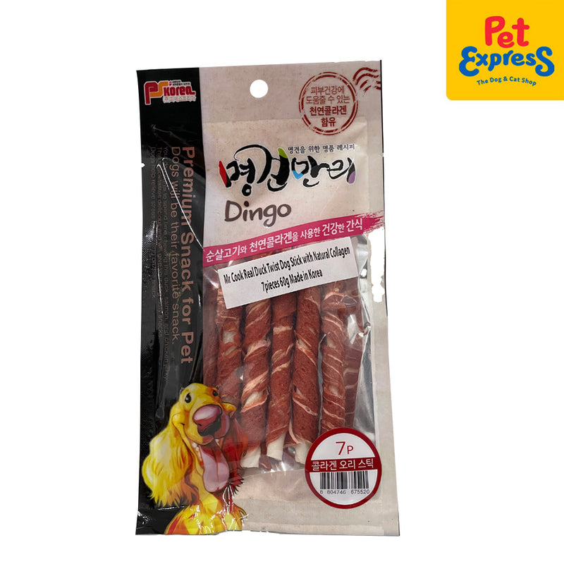 Mr. Cook Real Duck Twist Dog Treats 60g