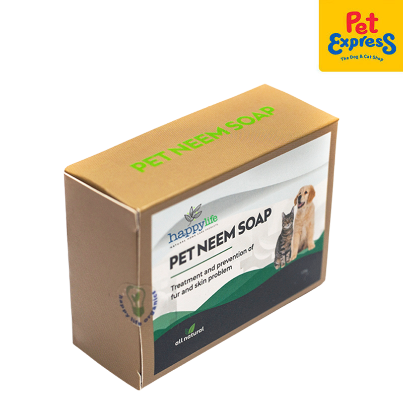 Happy Life Neem Pet Soap 135g