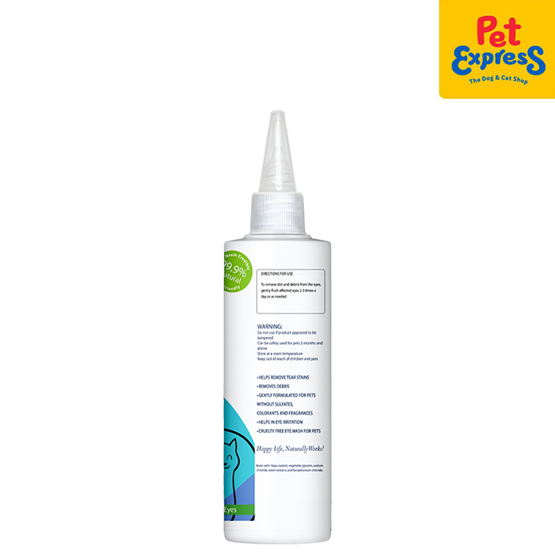 Happy Life Saline Solution Pet Eye Wash 120ml