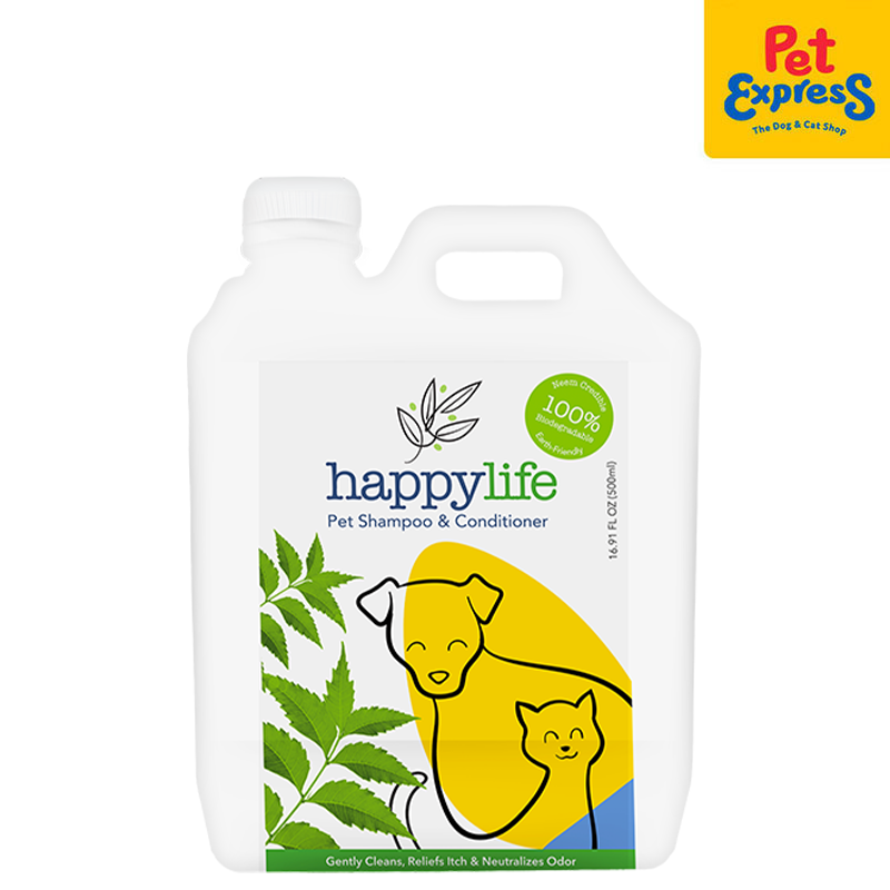 Happy Life Pet Shampoo and Conditioner 1L