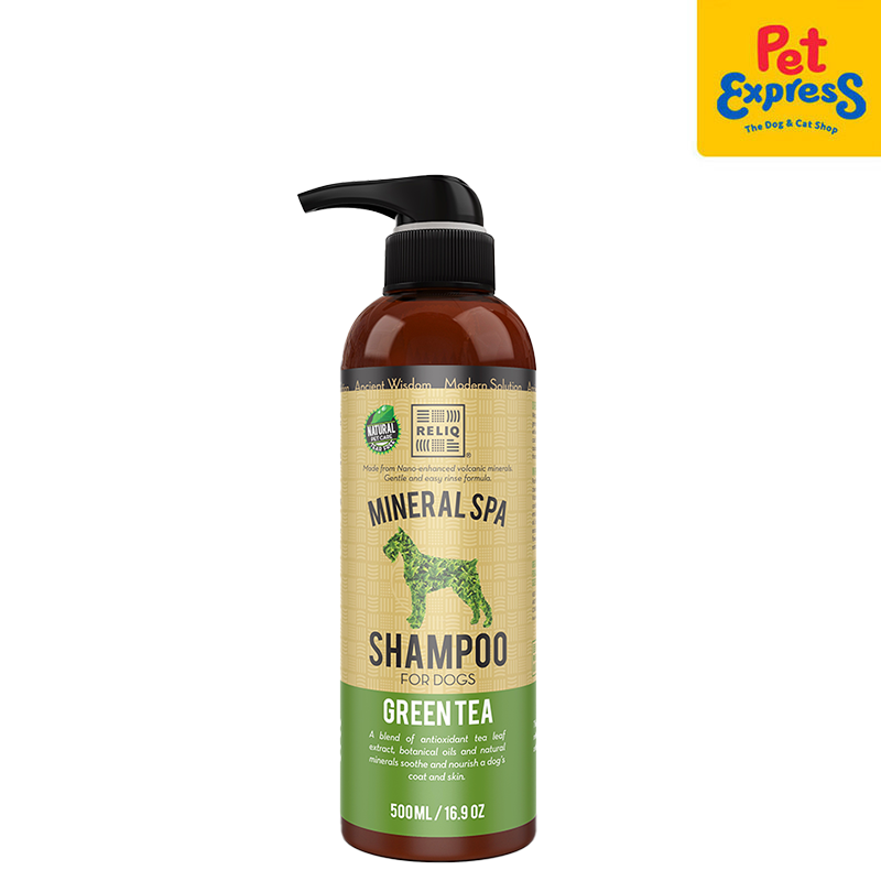 Reliq Mineral Spa Green Tea Dog Shampoo 500ml