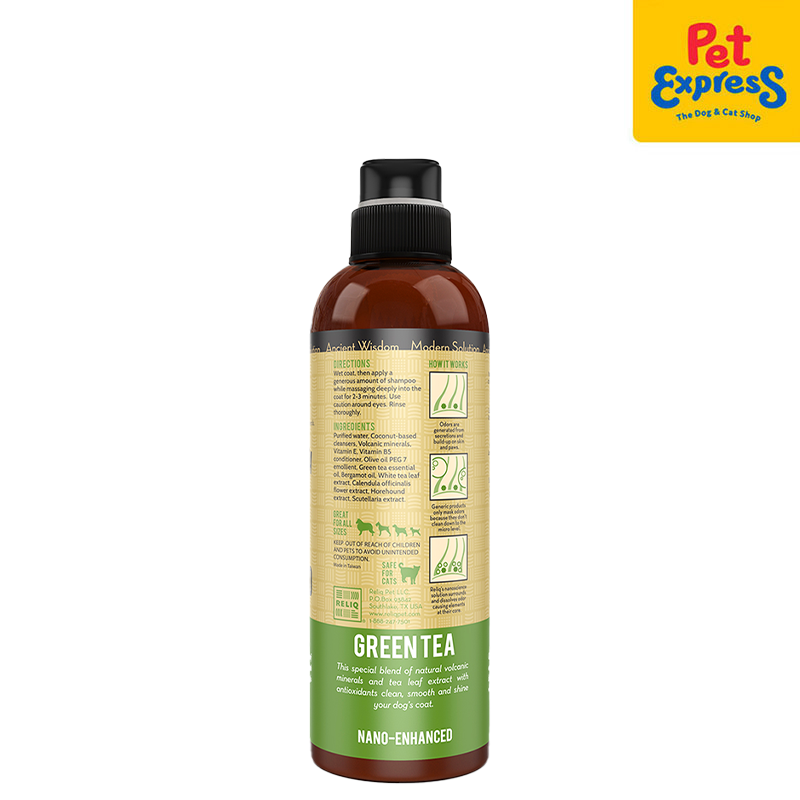 Reliq Mineral Spa Green Tea Dog Shampoo 500ml