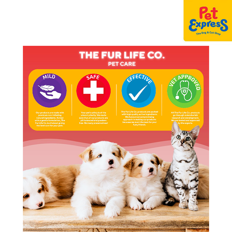 The Fur Life Anti Bacterial Shield 3-in-1 Pet Shampoo, Conditioner and Treatment 250ml