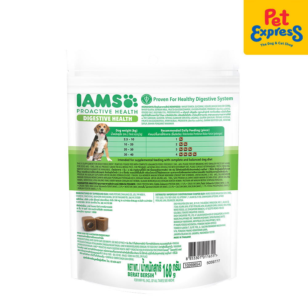 IAMS Proactive Digestive Health Dog Supplement 168g Pet Express