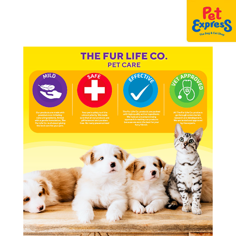 The Fur Life Soothing Oatmeal 2-in-1 Pet Shampoo and Conditioner 1L