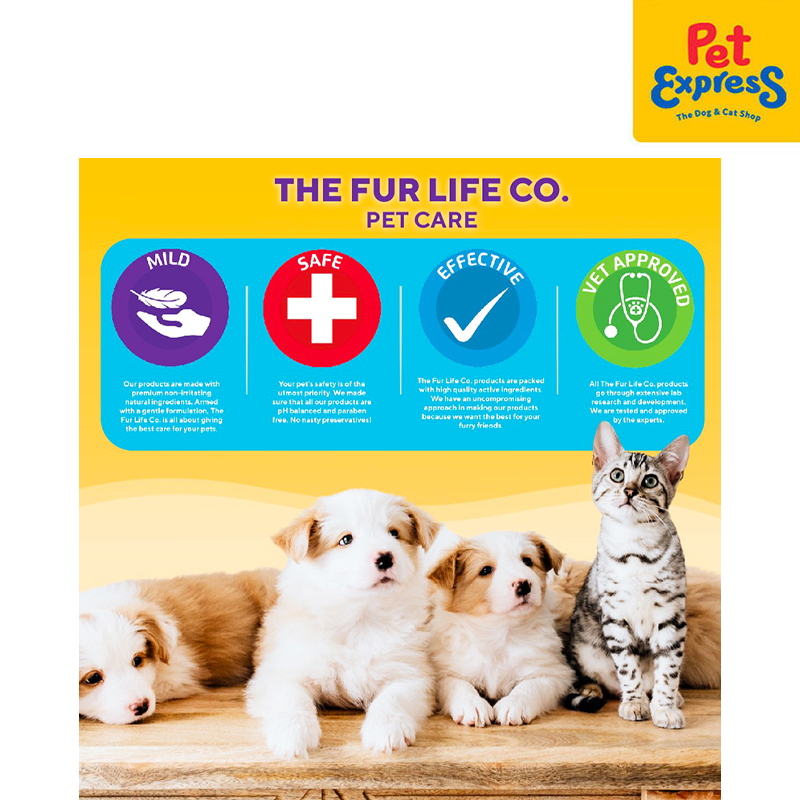 The Fur Life Puppy Safe 2-in-1 Pet Shampoo and Conditioner 1L