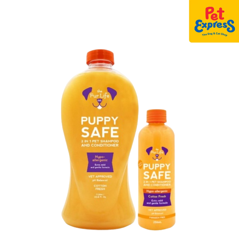 The Fur Life Puppy Safe 2-in-1 Pet Shampoo and Conditioner 250ml