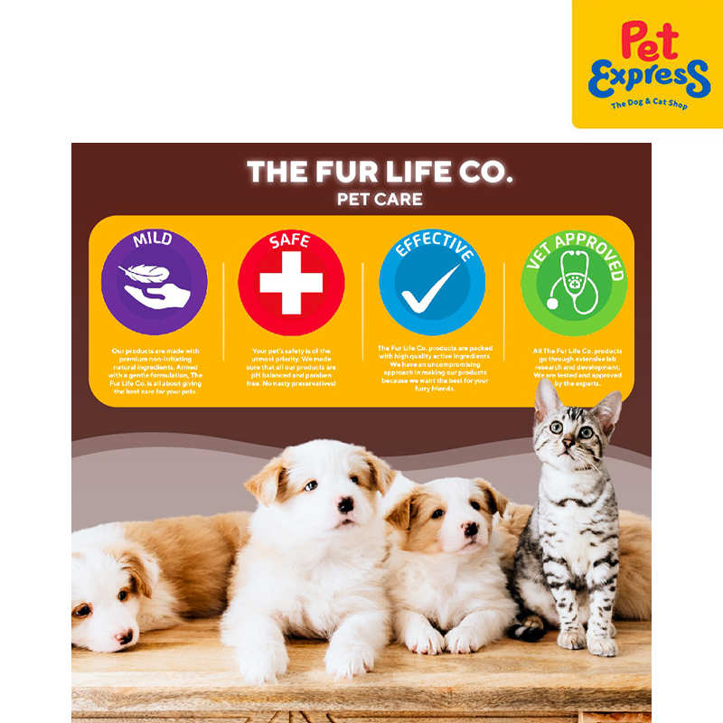 The Fur Life Dark Luster 2-in-1 Pet Shampoo and Conditioner 250ml