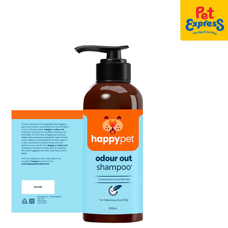 Happy Pet Odour Out Pet Shampoo 500ml