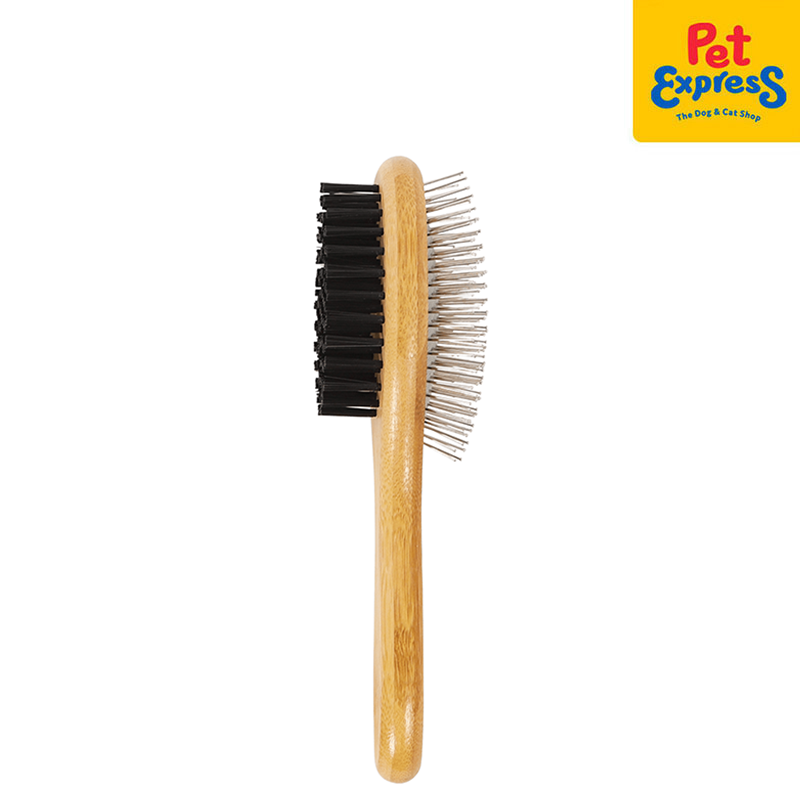 Bamboo Double-Sided Pin Brush