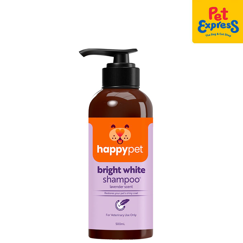 Happy Pet Bright White Lavender Scent Pet Shampoo 500ml