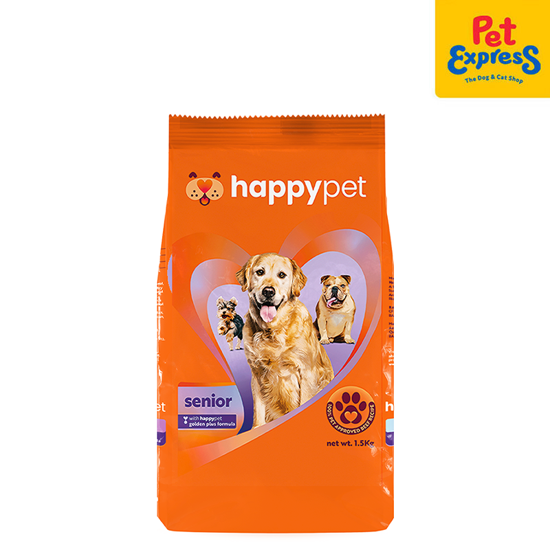 Happy Pet Senior Beef Recipe Dry Dog Food 1.5kg