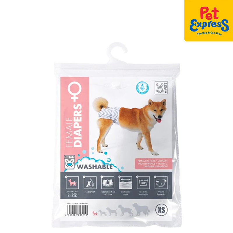 M-Pets Female Washable Pet Diaper Extra Small