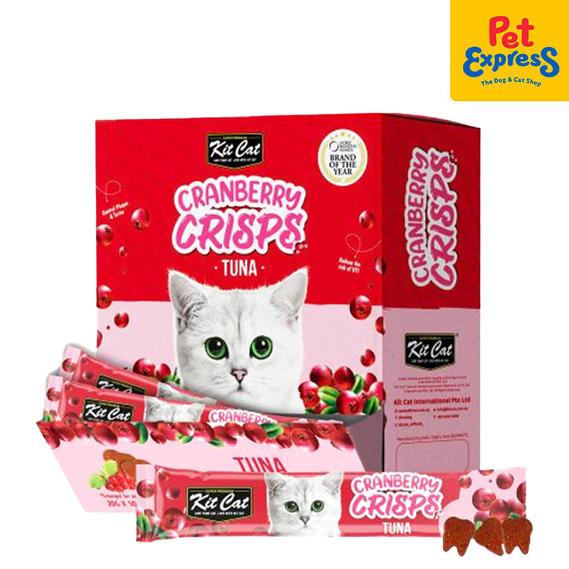 Kit Cat Cranberry Crisps Tuna Cat Treats 20g