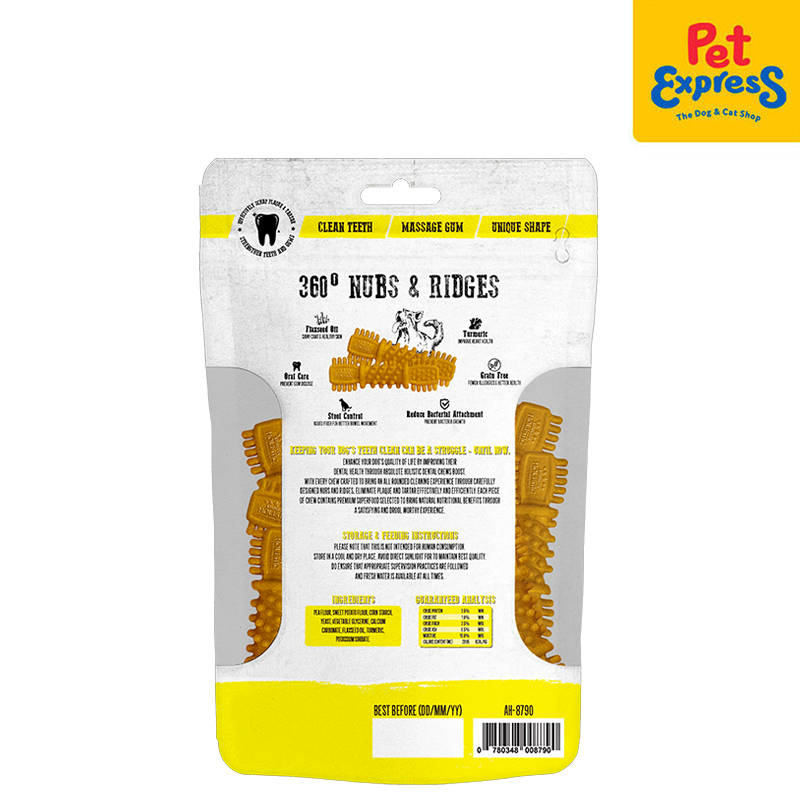 Absolute Holistic Dental Chew Turmeric Dog Treats 160g