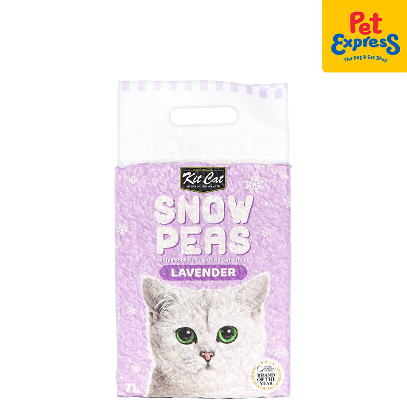 Kit Cat Snow Peas Lavender Cat Litter 7L