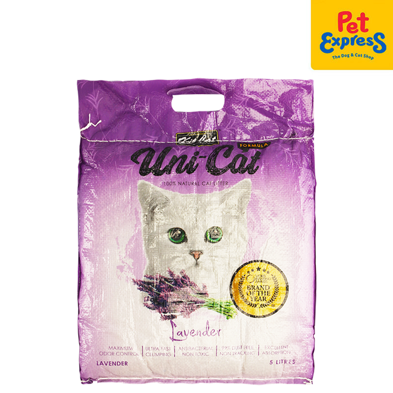 Kit Cat Uni Lavender Cat Litter 5L