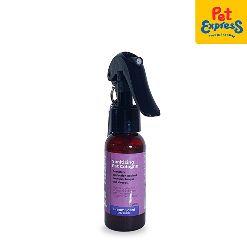 Petnizer Sanitizing Dream Lavender Pet Cologne 60ml