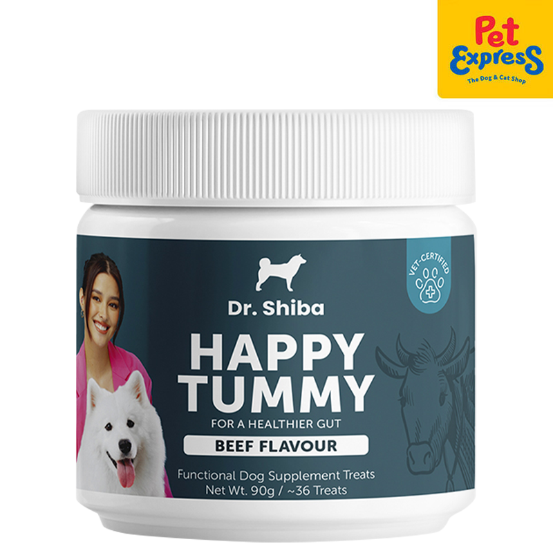 Dr. Shiba Happy Tummy Beef Dog Treats 90g