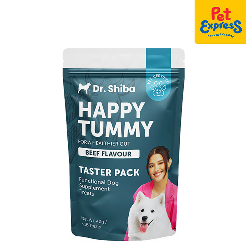 Dr. Shiba Happy Tummy Beef Dog Treats 40g