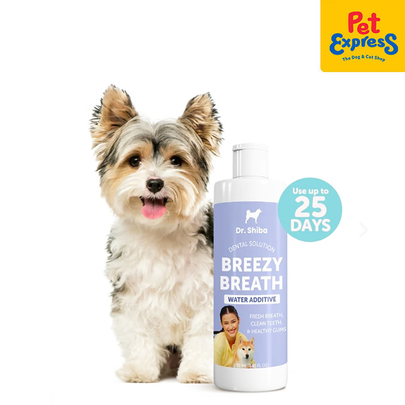 Dr. Shiba Breezy Breath Water Additive Dental Pet Solution 250ml