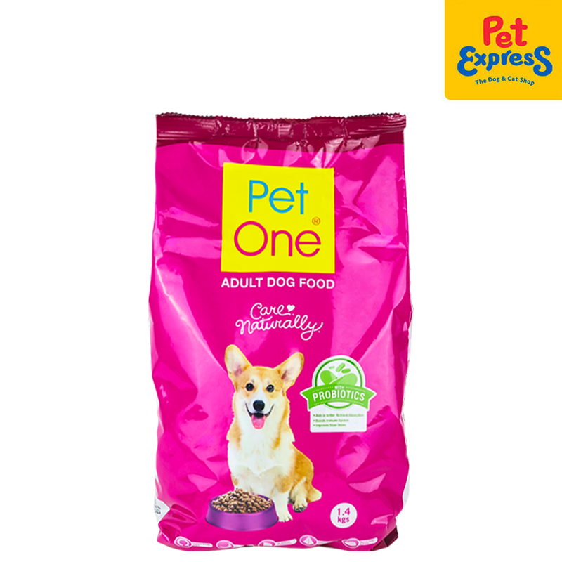 Pet One Adult Probiotics Dry Dog Food 1.4kg | Pet Express