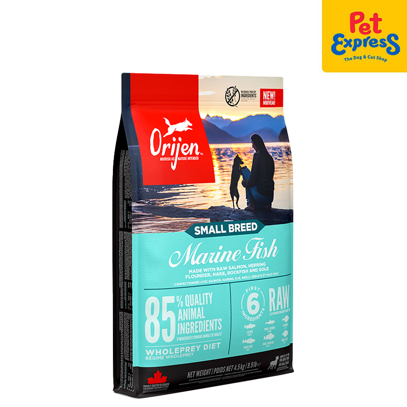 Orijen Small Breed Marine Fish Dry Dog Food 4.5kg