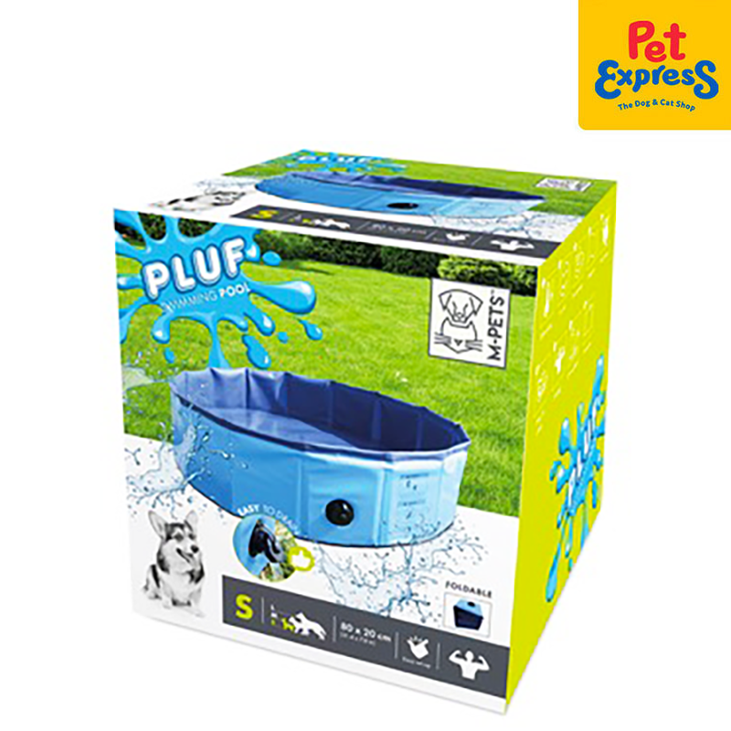 M-Pets Pluf Swimming Pool Small Blue