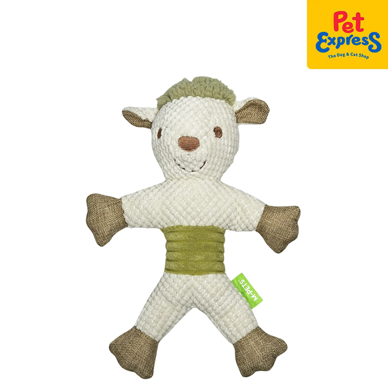 M-Pets Eco Loki Sheep Plush Dog Toys