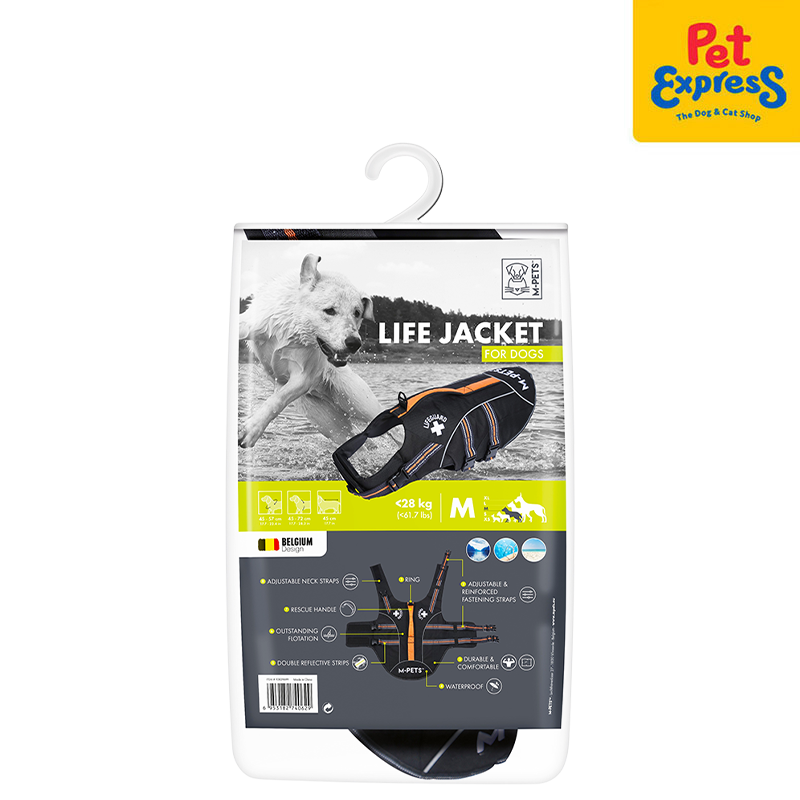 M-Pets Life Jacket for Dogs <28kg Medium